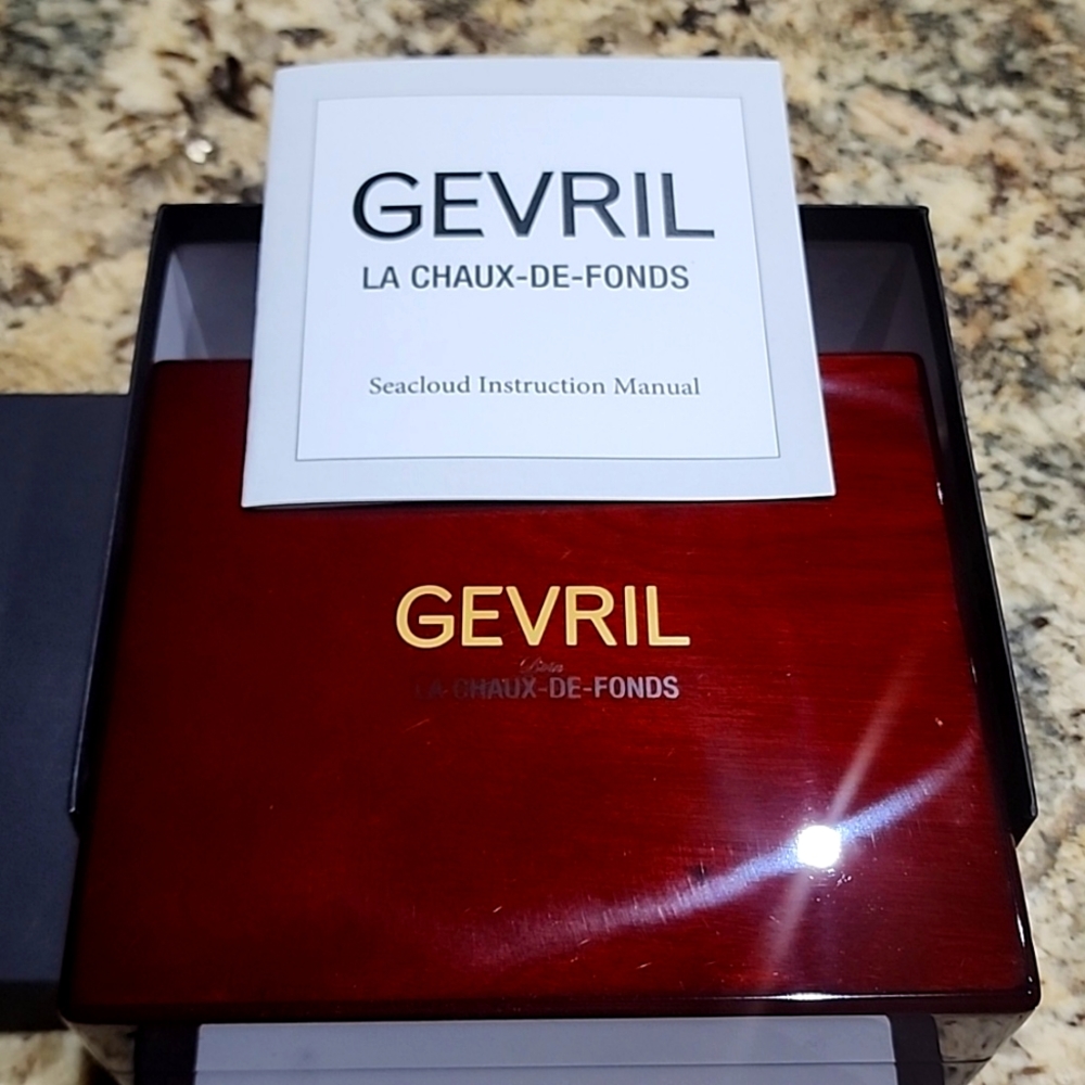 Gevril NWOT Seacloud Stainless Steel Bracelet Watch